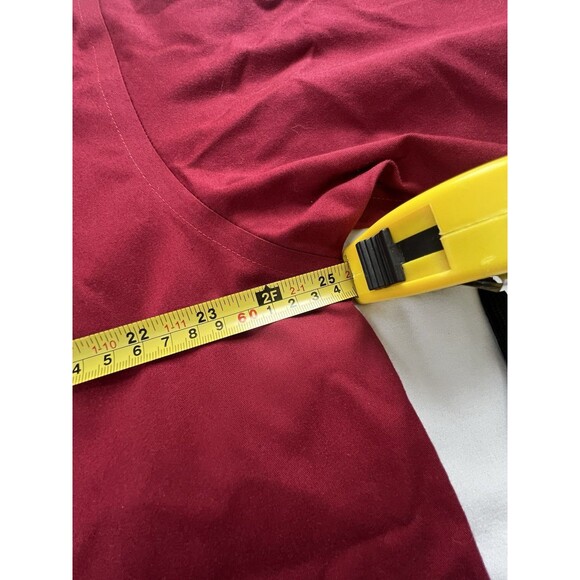 L.L. BEAN Men's Red Short Sleeve Button Up Shirt Size L-Tall Wrinkle Resistant - Picture 8 of 10